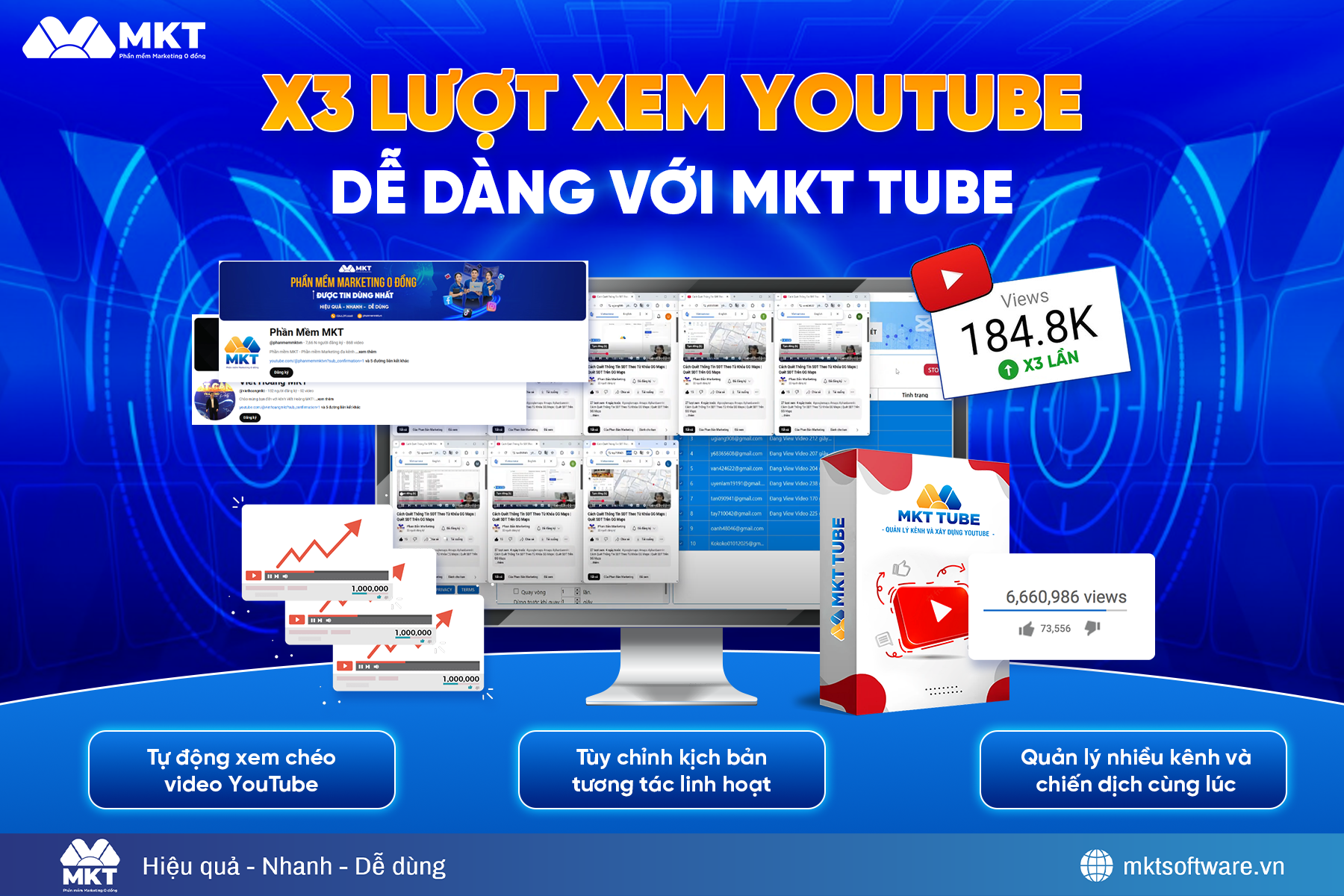 Sử dụng MKT Tube để tăng view Youtube Shorts nhanh chóng Sử dụng MKT Tube để tăng view Youtube Shorts nhanh chóng